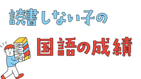 中学受験する読書しない子の国語の成績