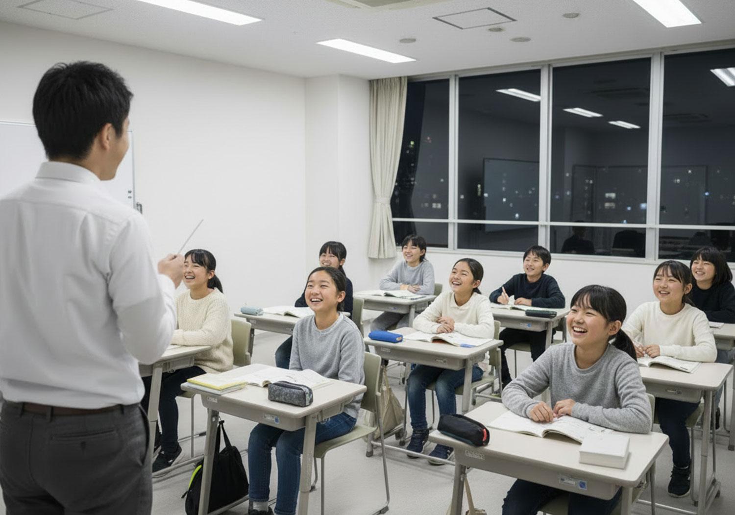 中学受験科目専門塾の様子